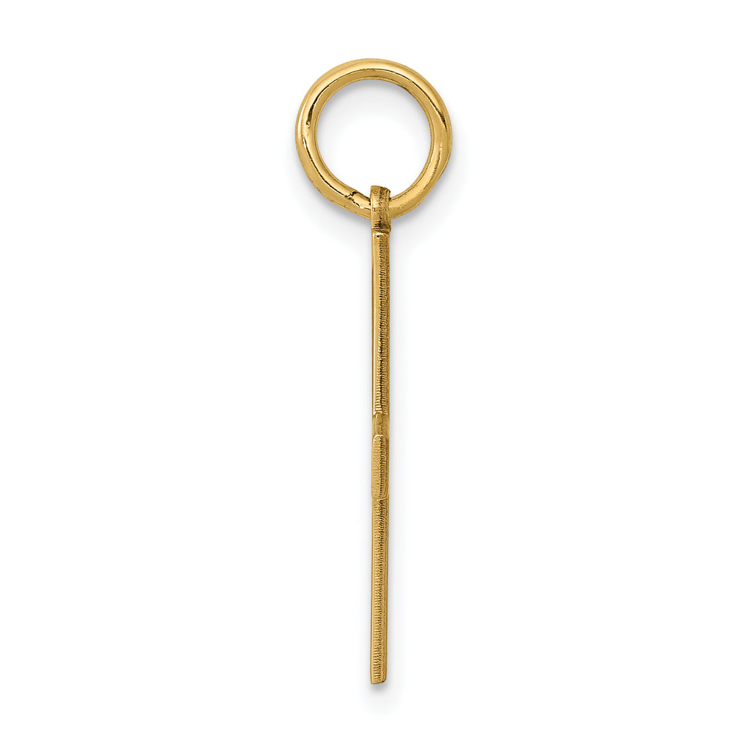 14K Laser Designed Greek Cross Charm