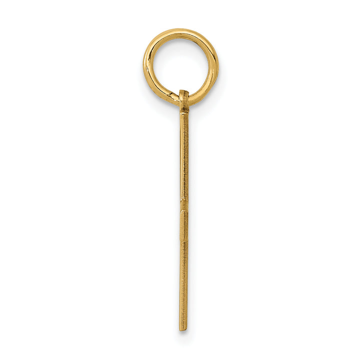14K Laser Designed Greek Cross Charm