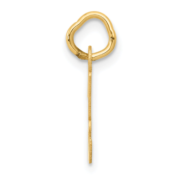 14k Small Script Letter H Initial Charm