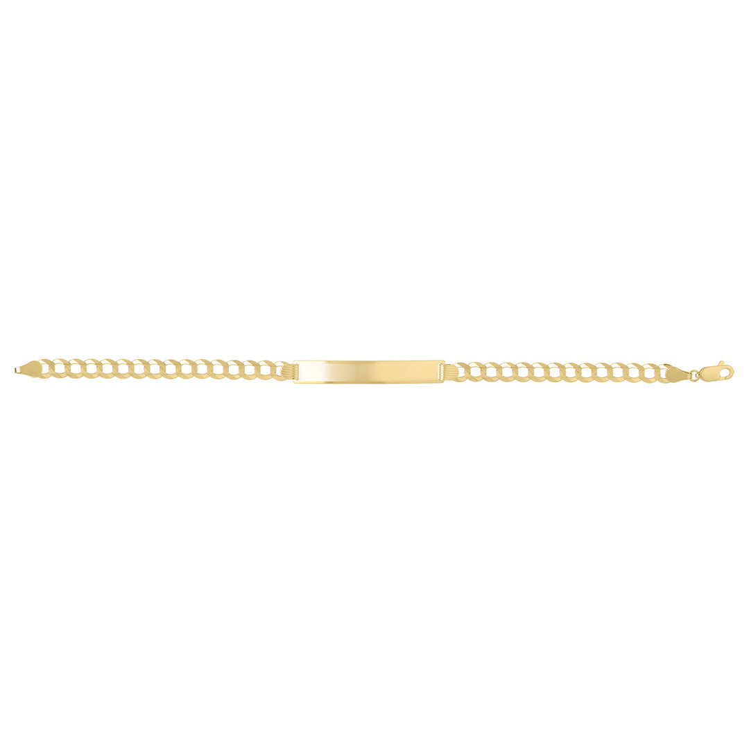 10K 5.7mm Curb ID Bracelet