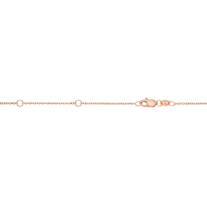 .8mm Extendable Diamond Cut Cable Chain